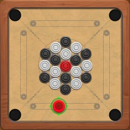 Значок Carrom Board -Disc Game